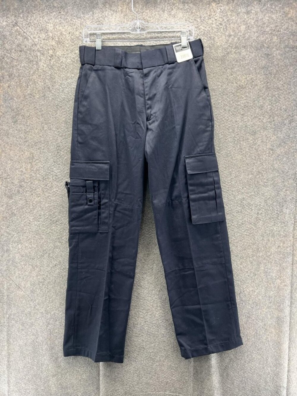 Tact Squad Pants Men 30 Blue Cargo Tactical Flat Front Workwear Utility NEW